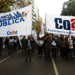 Reclamo docente: manifestaciones en toda la provincia