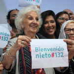 Las Abuelas de Plaza de Mayo anunciaron la restitución del nieto 132