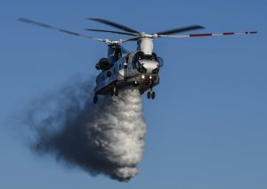 Lee más sobre el artículo Cómo es el enorme helicóptero destinado al combate de incendios en el Delta