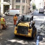 Obras, cortes y desvíos en el transporte, en el centro rosarino