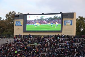 Lee más sobre el artículo Afrenta a la soberanía: la FIFA tapó el símbolo de las Malvinas Argentinas en el estadio que lleva ese nombre
