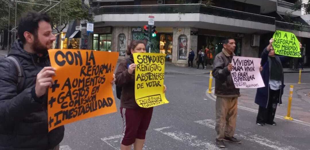 Lee más sobre el artículo Diputados trata la ley de alquileres este martes y los inquilinos protestan en Rosario