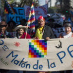 El Tercer Malón de la Paz marchó al Congreso por la reivindicación de derechos