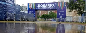 Lee más sobre el artículo El mal clima en Rosario obligó a retrasar el inicio del Encuentro de Colectividades