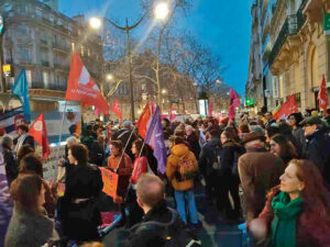 Lee más sobre el artículo En Francia, como en otros países, hubo marchas en solidaridad con el paro en Argentina