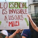 Plaza colmada: las imágenes de la alegría, la creatividad y la transversalidad