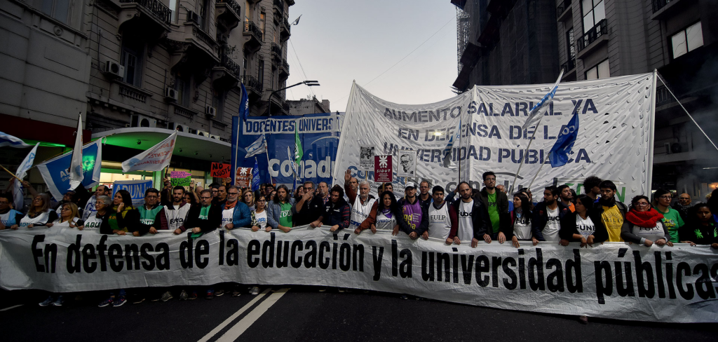 Avanza la organización de la marcha universitaria nacional para el ...