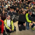 Signorini en la Escuela Preuniversitaria de General Lagos: un fanático de la poesía y el fútbol