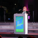 Beatriz Vignoli emocionó a todos en la inauguración de la Feria del Libro: “Leer es una forma de escribir”