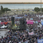 Vigilias en Rosario contra el veto al financiamiento Universitario