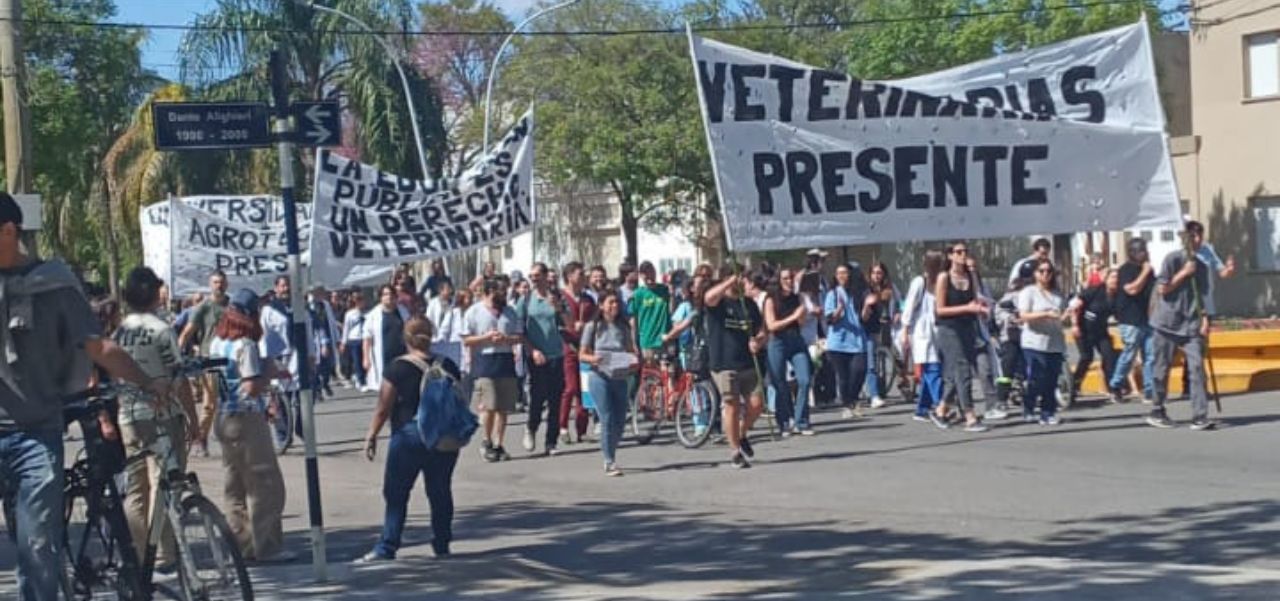 Lee más sobre el artículo Estudiantes de veterinarias de UNR salieron a visibilizar la situación en la comunidad de Casilda