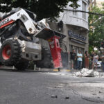 La municipalidad lanzó un plan de bacheo en las principales arterias de la ciudad