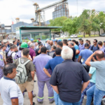 Paro nacional aceitero: se determinó tras el desalojo represivo de Prefectura en Puerto San Martín
