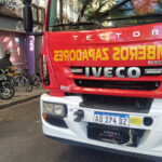 Se incendió un ascensor en la Biblioteca Vigil, solo hubo daños materiales