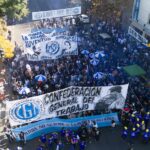 La CGT marcha en Buenos Aires “sin diálogo con el gobierno” y con homenaje a Francisco