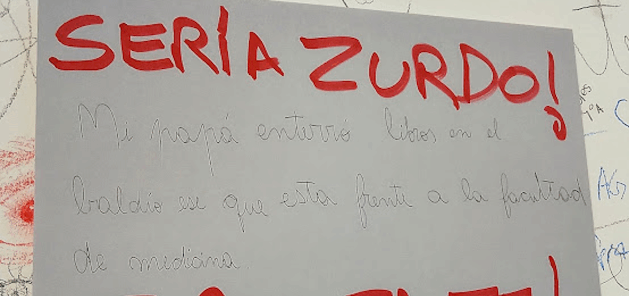 Lee más sobre el artículo Repudian vandalización de una muestra sobre la dictadura en la Biblioteca Argentina
