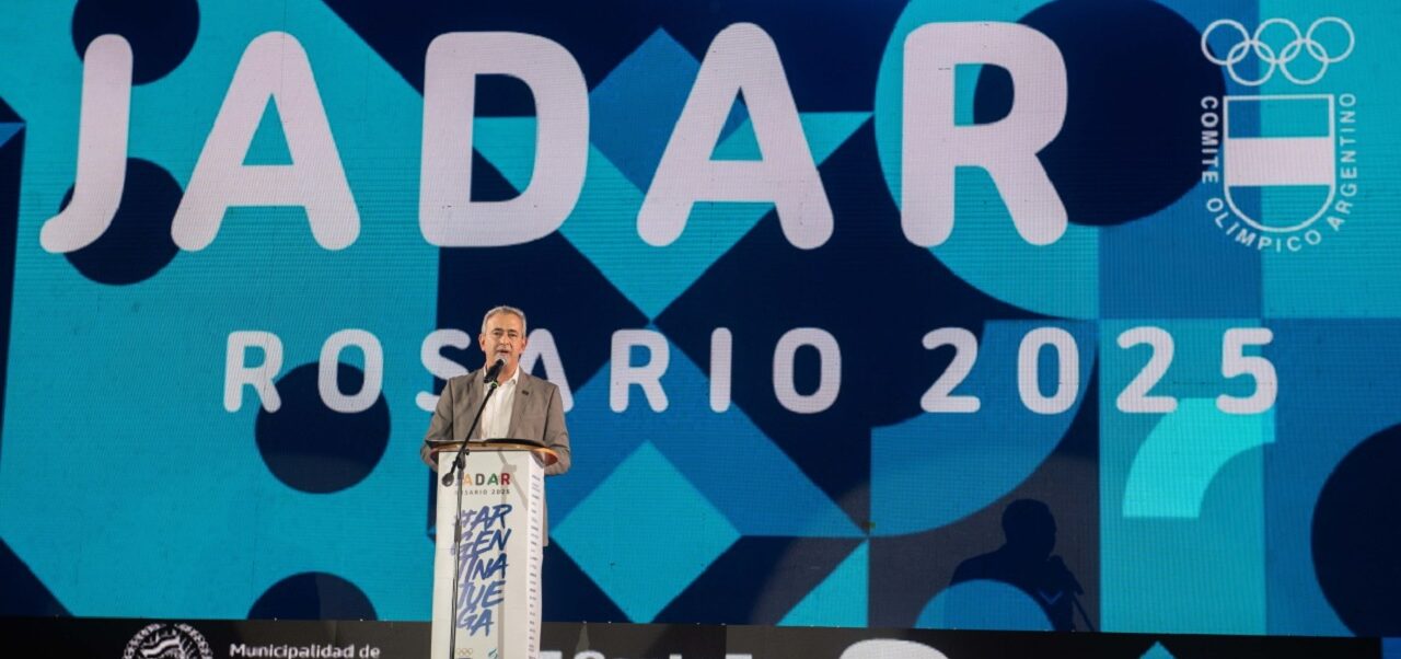 Lee más sobre el artículo Pablo Javkin abrió los juegos Jadar: “Rosario volvió a ser sinónimo de orgullo”