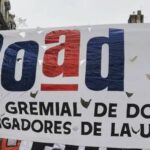 Este jueves hay paro docente universitario y jornada de lucha