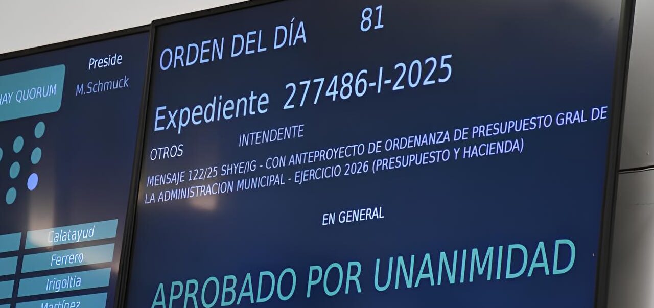 Lee más sobre el artículo El Concejo aprobó el Presupuesto municipal 2026