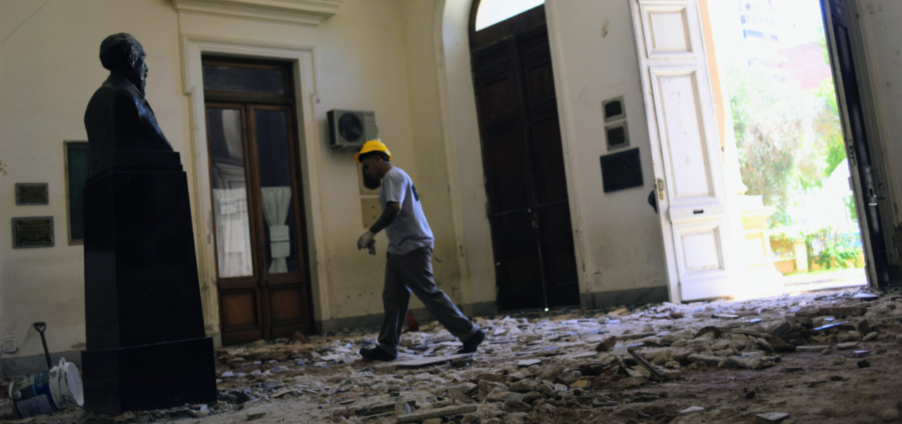 Lee más sobre el artículo Tras 147 años, el Normal Nº 1 inicia una obra estructural para resolver filtraciones históricas