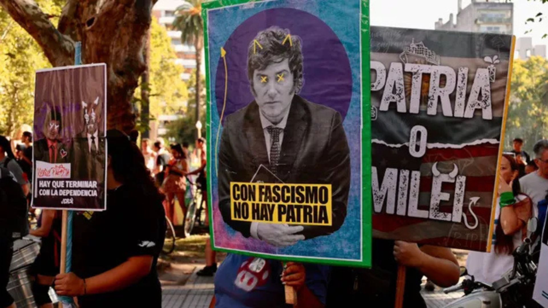 Lee más sobre el artículo Protesta gremial en Rosario contra el ajuste económico y en defensa de la soberanía nacional