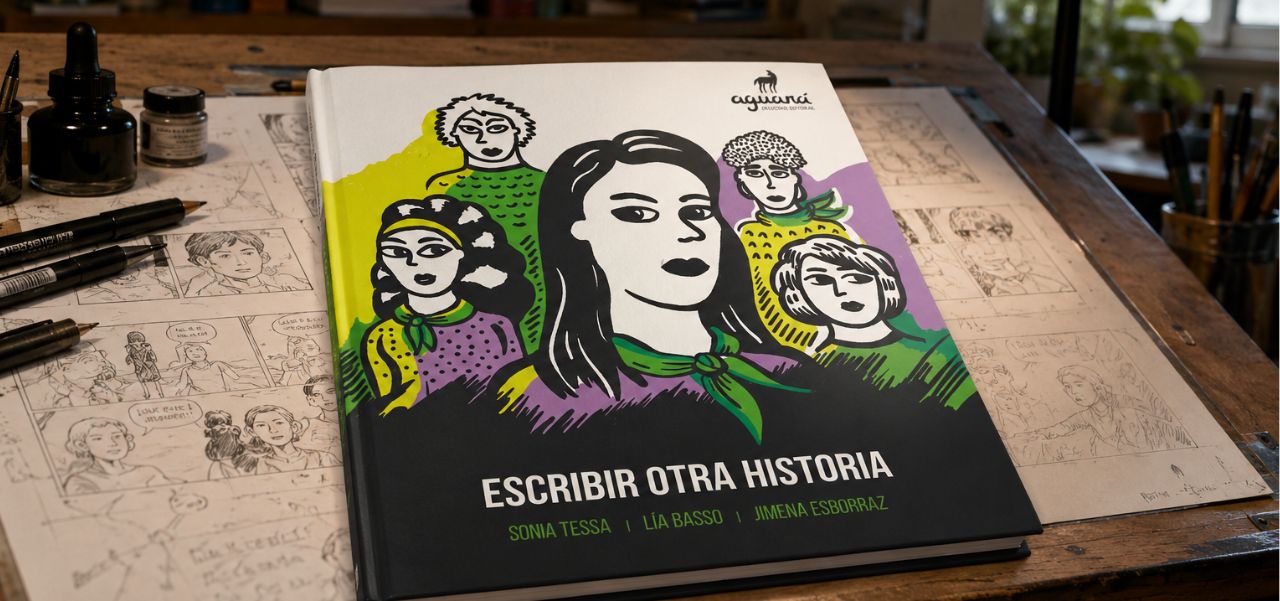 Lee más sobre el artículo Lía Basso y “Escribir otra historia”: la lucha colectiva plasmada en una historieta