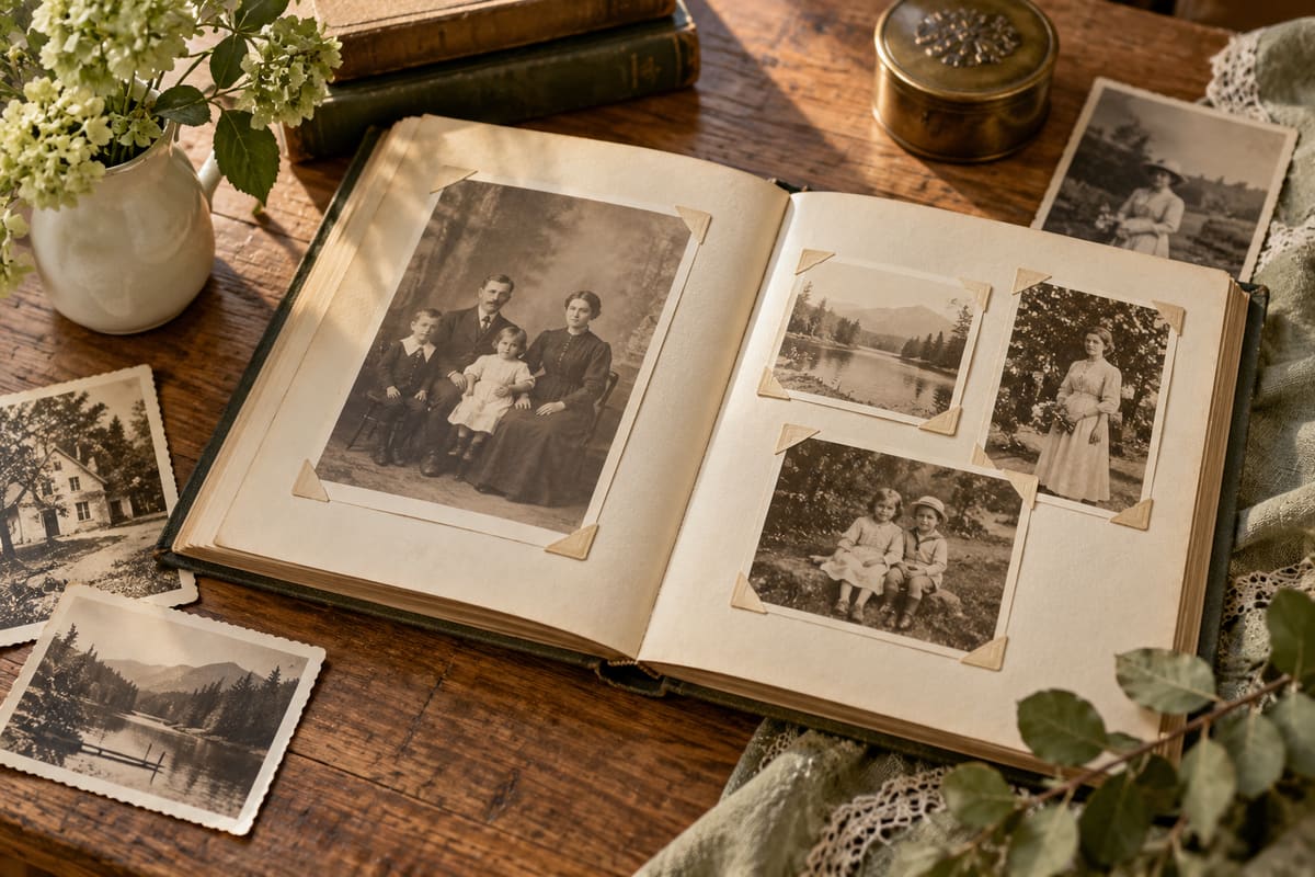 Lee más sobre el artículo Fotos, cartas y documentos: cómo salvar la historia de tu familia